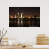 San Diego Skyline Poster (Küche)