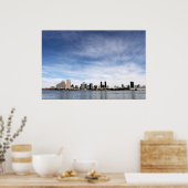 San Diego Skyline Poster (Küche)