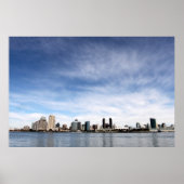 San Diego Skyline Poster (Vorne)