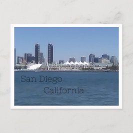 San Diego Skyline Postkarte