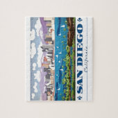 San Diego Skyline Puzzle (Vertikal)