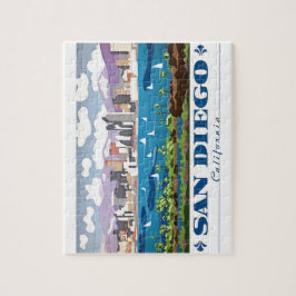 San Diego Skyline Puzzle