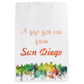 SAN DIEGO SKYLINE-SP - MITTLERE GESCHENKTÜTE (Vorderseite)