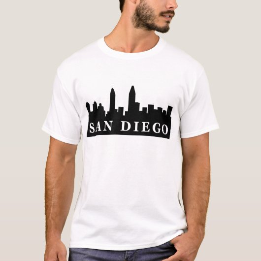 San Diego Skyline T-Shirt (Vorderseite)