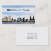 San Diego Skyline Visitenkarte (Vorne/Hinten)