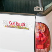 SAN DIEGO SKYLINE WB1 - AUTOAUFKLEBER (Auf Lkw)