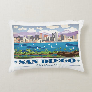 San Diego Skyline Zierkissen