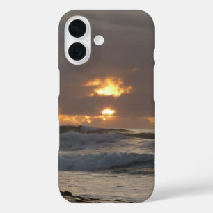 San Diego Sonnenuntergang IV Kalifornische Meeresl iPhone 16 Hülle