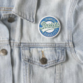 San Diego Sports Athletic Logo Button (Beispiel)