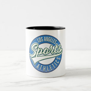 San Diego Sports Athletic Logo Zweifarbige Tasse