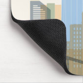 San Diego Stadt-Skyline Mousepad (Ecke)