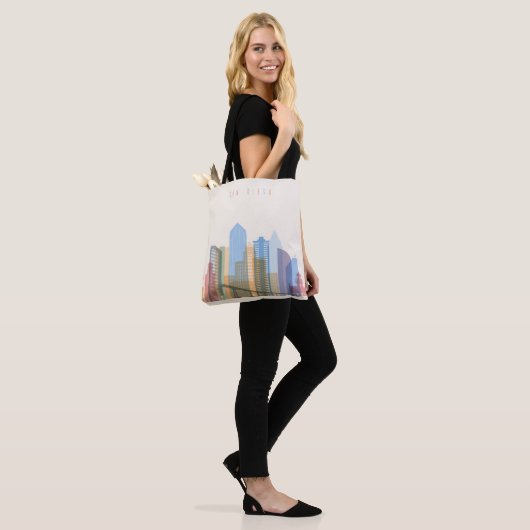 San Diego Stadt-Skyline Tasche (Am Model)