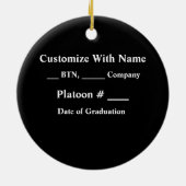 San Diego Stiefel-Lager-MarineAbschluss-Verzierung Keramikornament (Hinten)