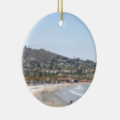 San Diego Strand Keramik Ornament (Rechts)