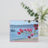San Diego Strand Postkarte (Stehend Vorderseite)