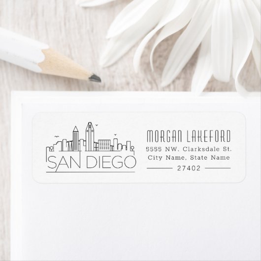 San Diego Stylized Skyline | (Insitu)