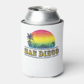 San Diego Summer City Shirts Dosenkühler (Kanne Vorderseite)