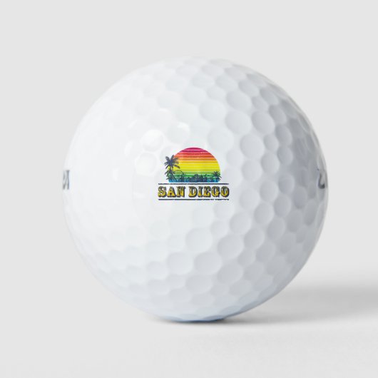 San Diego Summer City Shirts Golfball (Vorderseite)