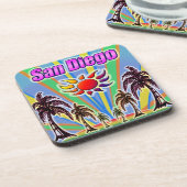 San Diego Summer Liebe Untersetzer (Linke Seite)