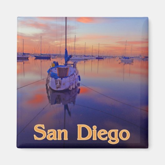 San Diego Sunrise Magnet (Vorne)
