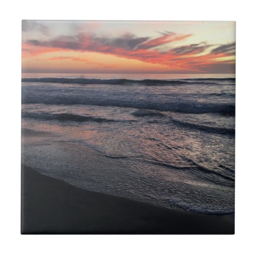 San Diego Sunset Fliese (Vorderseite)