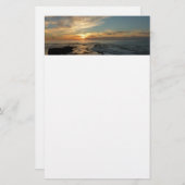 San Diego Sunset I California Seascape Briefpapier (Vorne/Hinten)