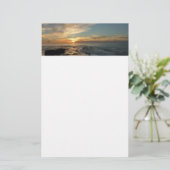 San Diego Sunset I California Seascape Briefpapier (Stehend Vorderseite)
