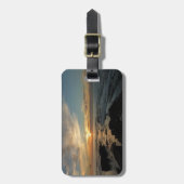 San Diego Sunset I California Seascape Gepäckanhänger (Vorderseite vertikal)