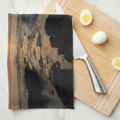 San Diego Sunset I California Seascape Handtuch (Viertel Falte)