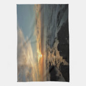 San Diego Sunset I California Seascape Handtuch (Vertikal)