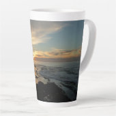 San Diego Sunset I California Seascape Milchtasse (Rechte Ecke)