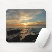 San Diego Sunset I California Seascape Mousepad (Mit Mouse)
