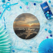 San Diego Sunset I California Seascape Pappteller (Party)
