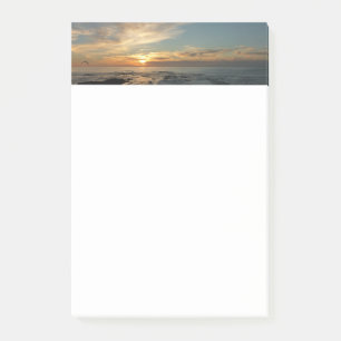San Diego Sunset I California Seascape Post-it Klebezettel