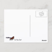 San Diego Sunset I California Seascape Postkarte (Rückseite)