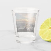 San Diego Sunset I California Seascape Schnapsglas (Rückseite)