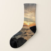 San Diego Sunset I California Seascape Socken (Links - Außen)