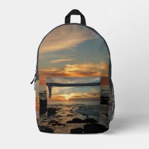 San Diego Sunset II California Seascape Bedruckter Rucksack