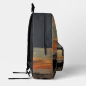 San Diego Sunset II California Seascape Bedruckter Rucksack (Links)