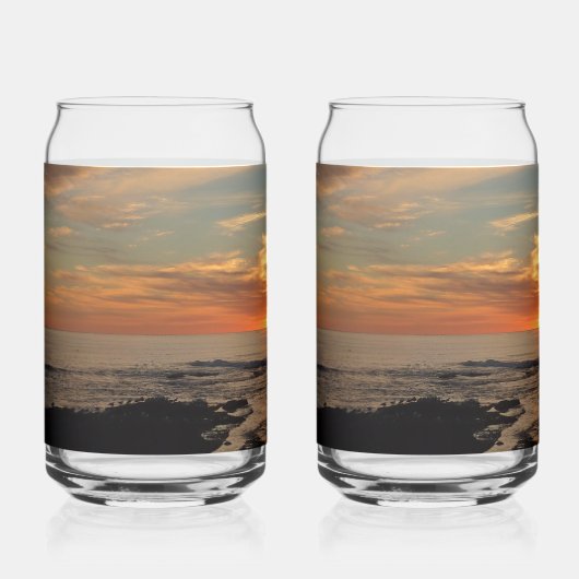 San Diego Sunset II California Seascape Dosenglas (Vorderseite)