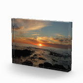 San Diego Sunset II California Seascape Fotoblock (Rechts)