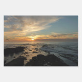 San Diego Sunset II California Seascape Geschenkpapier Set (Vorderseite 2)