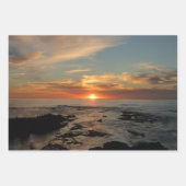 San Diego Sunset II California Seascape Geschenkpapier Set (Vorderseite)
