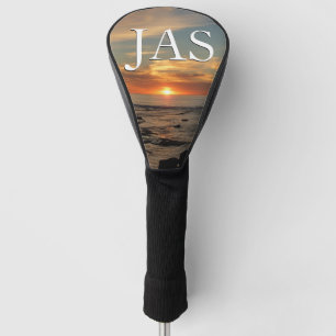 San Diego Sunset II California Seascape Golf Headcover