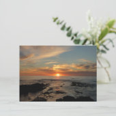 San Diego Sunset II California Seascape Karte (Stehend Vorderseite)