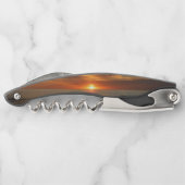 San Diego Sunset II California Seascape Kellnermesser (Rückseite)