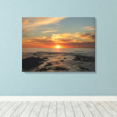 San Diego Sunset II California Seascape Leinwanddruck (Insitu (Holzboden))