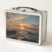 San Diego Sunset II California Seascape Metall Brotdose (Vorderseite)