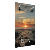 San Diego Sunset II California Seascape Mini Klemmbrett (Schrägansicht)