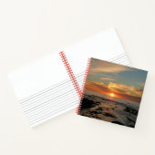 San Diego Sunset II California Seascape Notizblock (Innenseite)